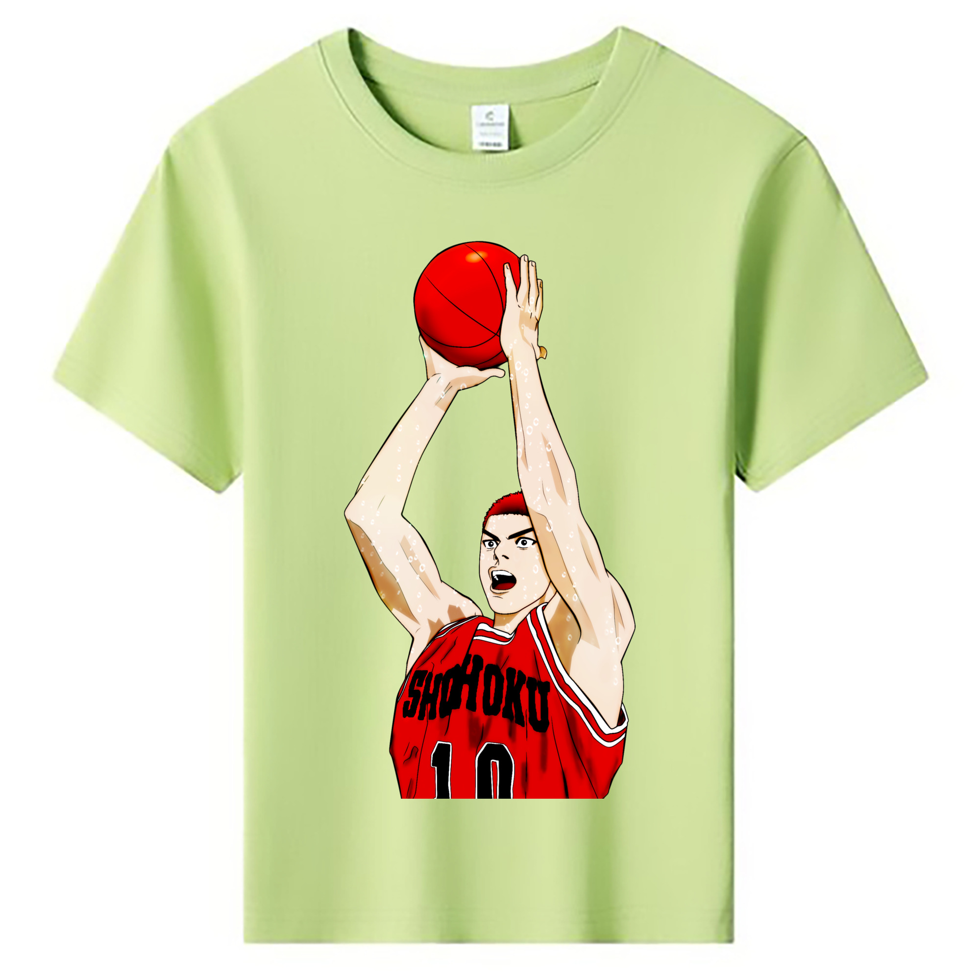 （画像用） SLAM DUNK／スラムダンク 綿100％キッズTシャツ（フロントプリント）